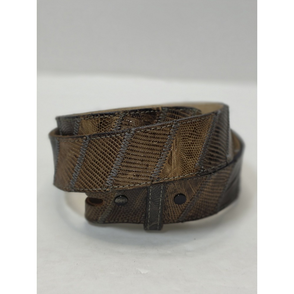 ACME Lizard Belt Men's Size 34 AB117 Cowboy Rodeo Western Amphibian